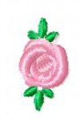 Free Bullion Rose Design