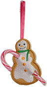 Free Christmas Gingerbread Candy Cane Holder