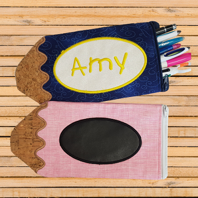 In The Hoop Pencil Case - Make yours Today!