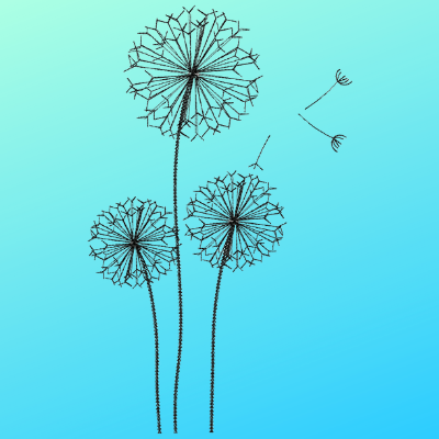 Dandelion Flower Single