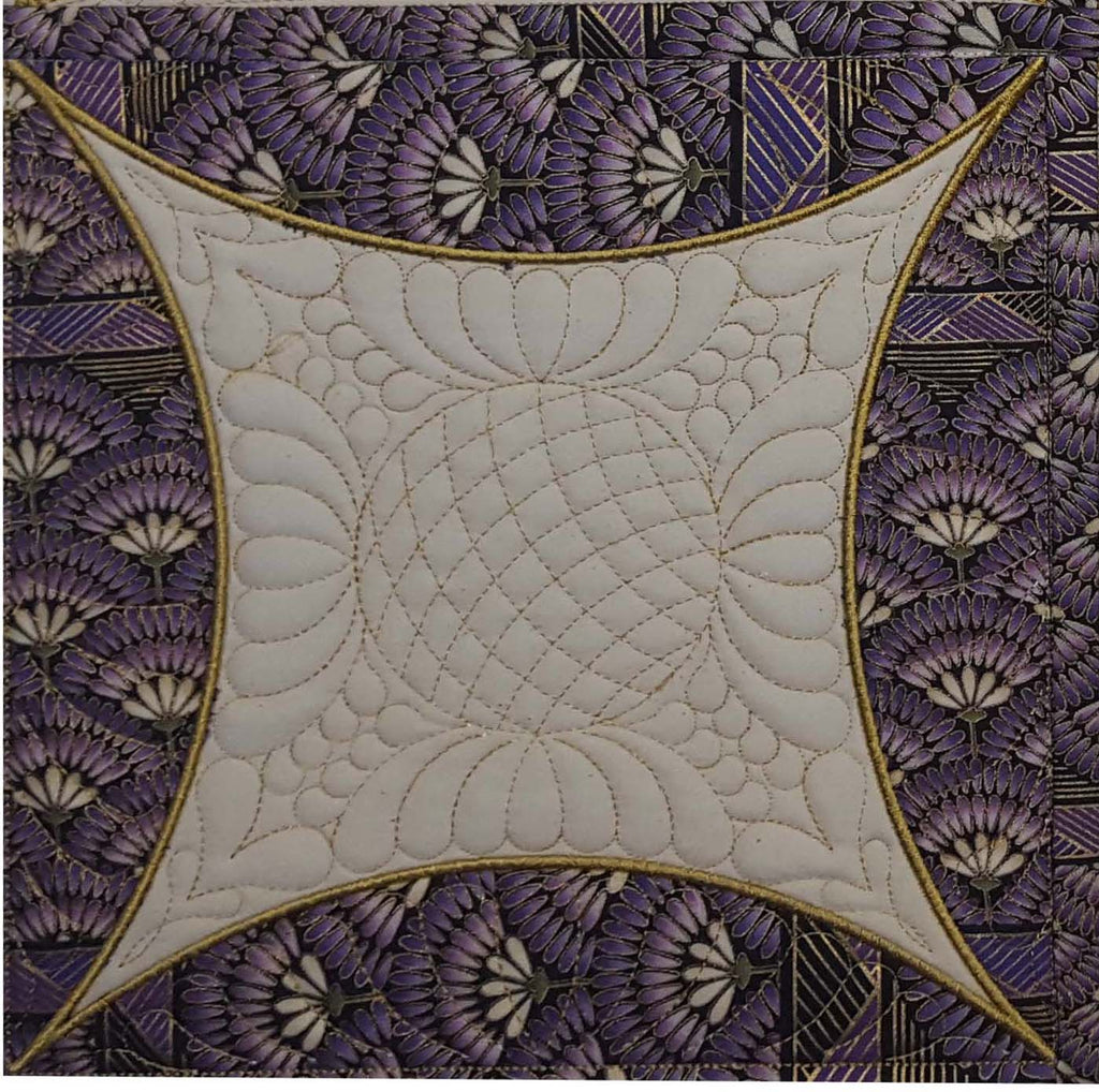In The Hoop Cathedral Windows Quilt Block