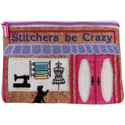 Sewing Boutique ITH Zip Pouch